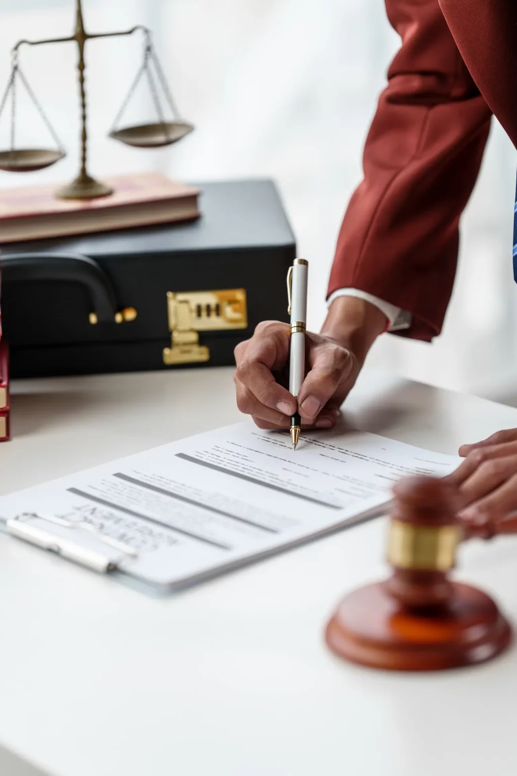 VAT consultant in Dubai reviewing tax documents and compliance requirements
