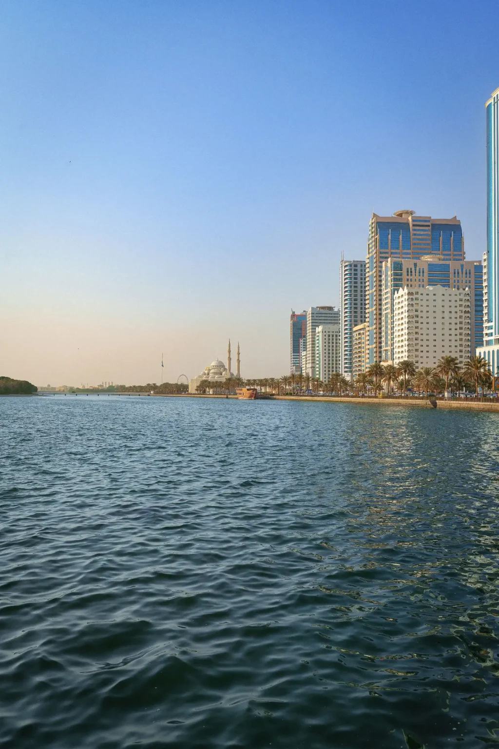 sharjah skyline waterfront
